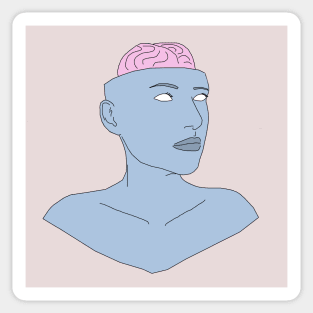 Baked Brain Sticker